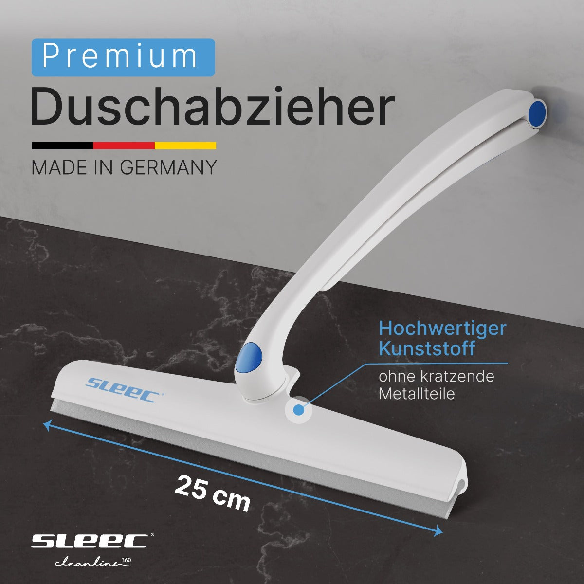 Duschabzieher Cleanline 360 lang