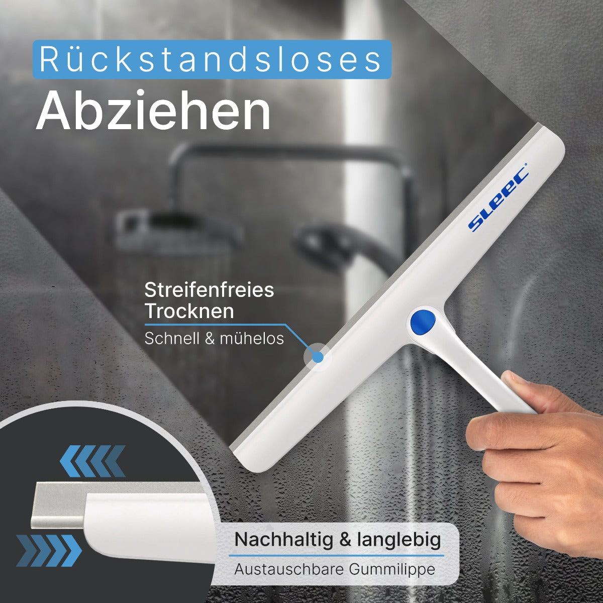 Duschabzieher Cleanline 360 lang